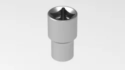 M6 Square Weld Nut Socket