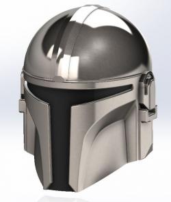 mandalorian helmet blueprint 3d models 【 STLFinder