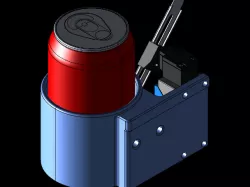 MXET400 Soda Can Rack Assembly