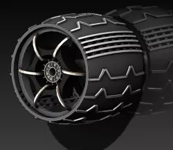NASA Moon Rover Wheels