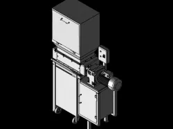Paper shreder. STEP files