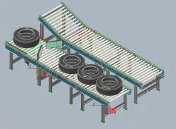 Part of painting Tire
