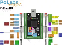 Pokeys57U-USB CNC controller (flight simulators, automation)