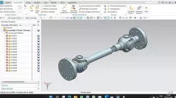 Propeller Shaft in Nx or Uni graphics