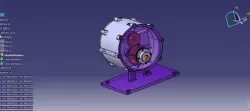 reducteur à engrenage / gear reducer
