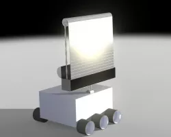 Rollup Heliostat
