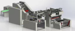 rope handle paper bag making machine ( kağıt torba )