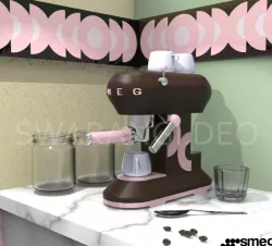 Rosa e Marrone for Smeg