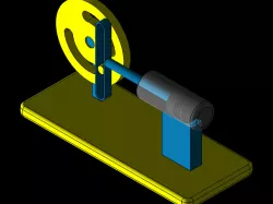 Scotch yoke mechanism