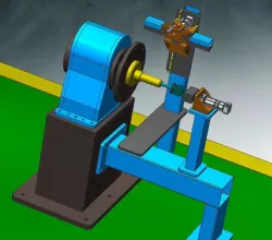 SEMI AUTOMATIC ROTARY WELDING MACHINE
