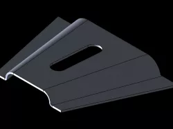 sheet metal Lofted Bend