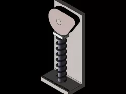 Simple Cam Follower Mechanism Assembly