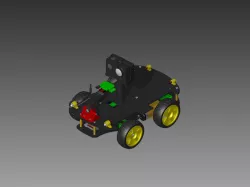 Smart Robot Car With Front Steering