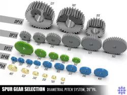 SPUR GEAR SELECTION 01