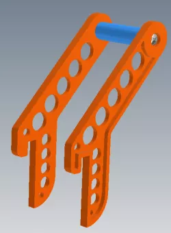 Stack of a small filament coil