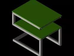 Table square tube