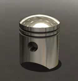 V4 Engine Piston
