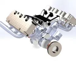 V6 engine