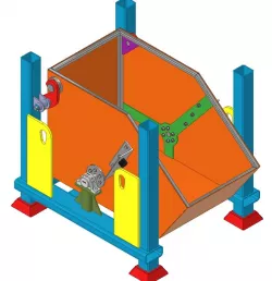 Waste Bunker for Chips