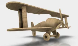 Wooden Plane Model ✈
