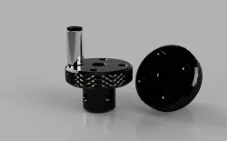 WorkBee CNC QueenBee CNC Lead Screw Jog Knob