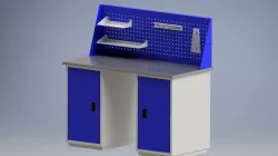 Верстак Слесарный Двухтумбовый (Locksmith's Workbench)