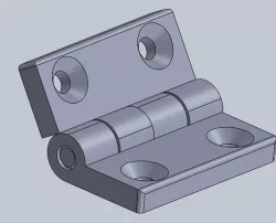 2 pice hinge