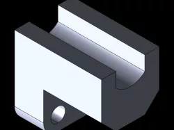 3. PTC Creo Manufacturing- Multiple operations with fixture, workpiece rotation, OP010, PART 1/2 and 2/2