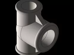 3 way reducer 1l2-3l8