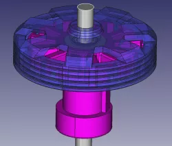 3d-printed brushless Motor - GOOD TO LEARN HOW TO REWIRE MOTOR