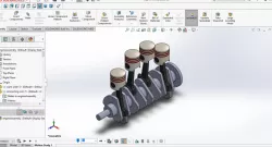 4 Cylinder Engine Model