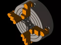 4 Jaw chuck