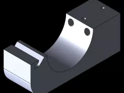 85 diameter pipe holder