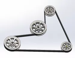 Belt and Chain - Solidworks
