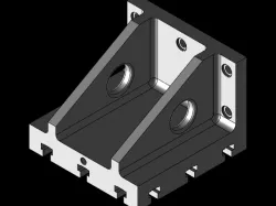 BP22 Angle Plate - T Slotted