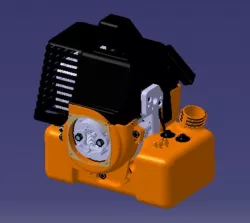 Brushcutter engine