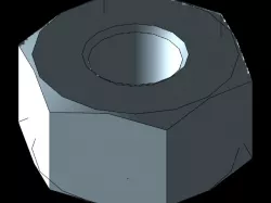 BS57 Nuts from 0BA to 12BA