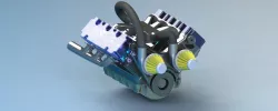 Car V6 Engine