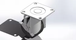 Casters wheel CHJSM75