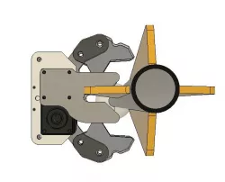 Concept : Arrow Gripper using Servo Motor Robocon2021