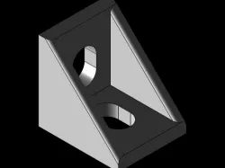 Corner - Cantoneira 20x20x17 P/ V-Slot e T-Slot