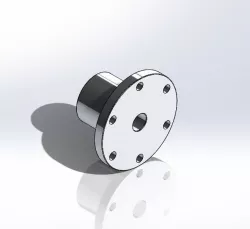 coupling for omni and mecanum wheel
