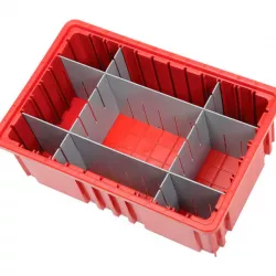 Divider Bin (ULINE / Akro-Mils / LewisBin / Global Industrial )
