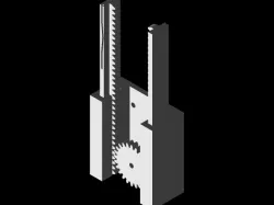 dual linear servo actuator