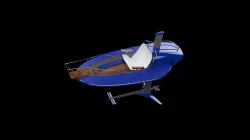 electric hydrofoil  boat concept  (4,9)