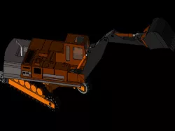 Excavator 3D model