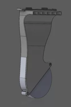 Fan duct design for Voron V0 with 7015 blower fan