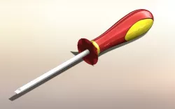 Flat screwdriver