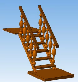 flight of stairs for friend Mehmet