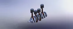 FOUR CYCLINDER ENGINE